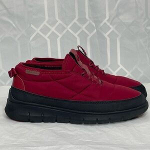 Cole Haan Zerogrand Biking Red Quilted Slip-On Sneaker Size 10.5 M